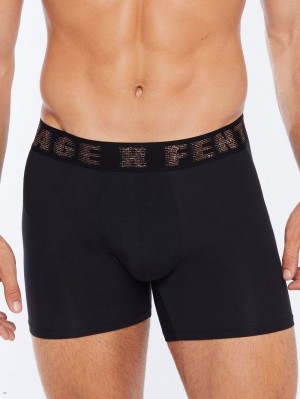 Savage X Fenty Boxer Black USA | 519-OYFRJE