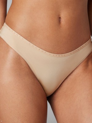 Savage X Fenty New Microfiber Beige USA | 126-EIQCDU