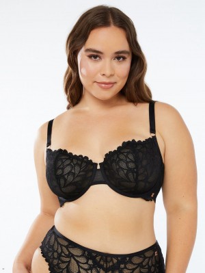 Savage X Fenty Not Sorry Unlined Lace Black USA | 407-WGEOPN