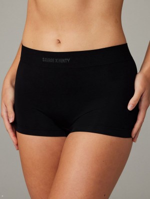 Savage X Fenty Seamless Black USA | 051-NCYHMG