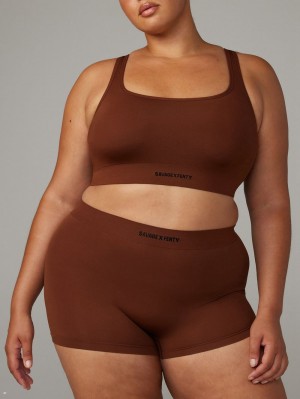 Savage X Fenty Seamless Brown USA | 230-JEXNDK