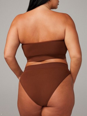 Savage X Fenty Seamless High-Waist Brown USA | 956-NMYBIA