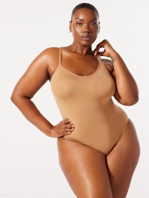 Savage X Fenty Seamless Teddy Beige USA | 614-XVRHJA