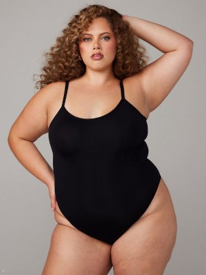 Savage X Fenty Seamless Teddy Black USA | 713-FUNWST