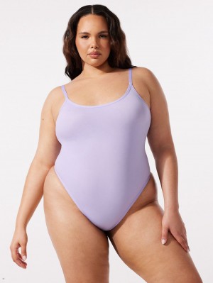 Savage X Fenty Seamless Teddy Purple USA | 475-SHMXLA