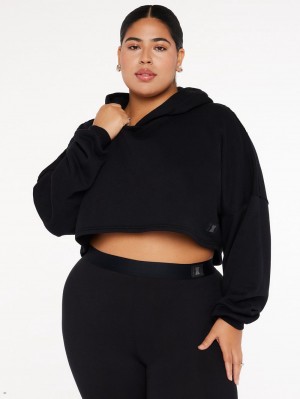 Savage X Fenty Xssential Cropped Black USA | 216-RUATDS