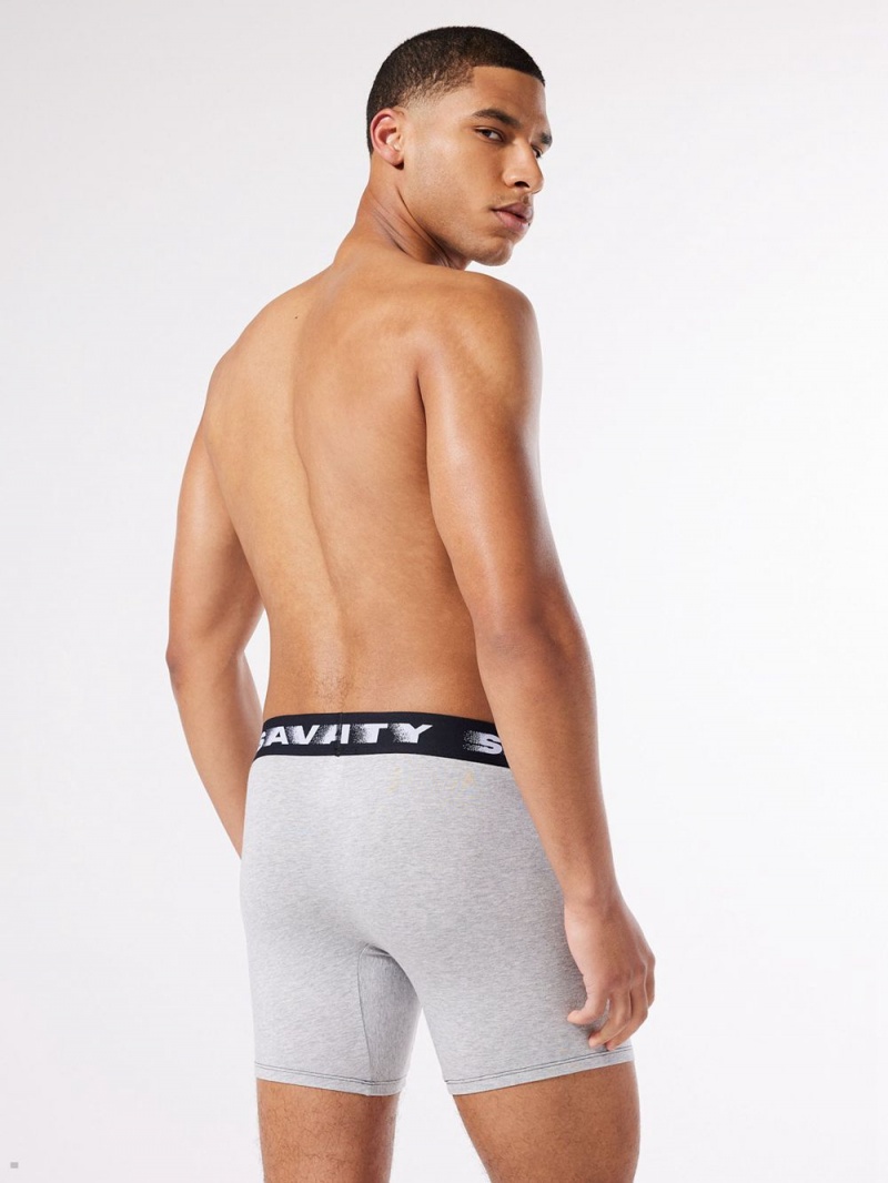 Savage X Fenty Bed Of Dreams Boxer Grey USA | 257-QABSJV