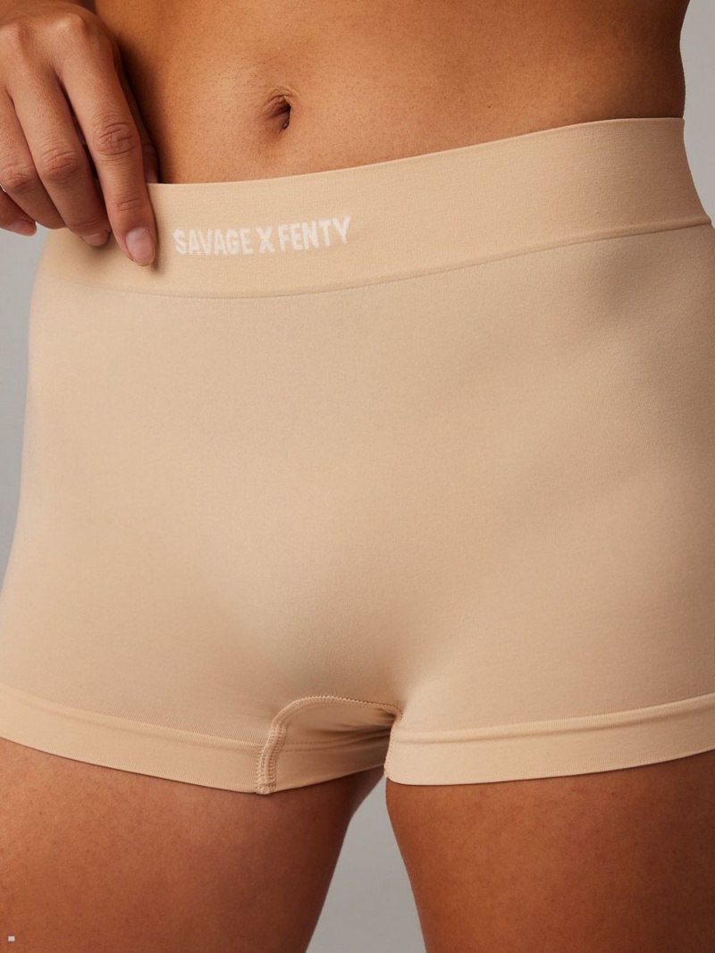 Savage X Fenty Seamless Beige USA | 310-MOSZYC