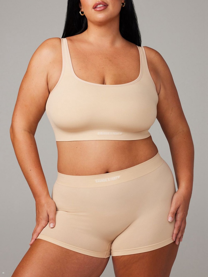 Savage X Fenty Seamless Beige USA | 673-EOMQCI