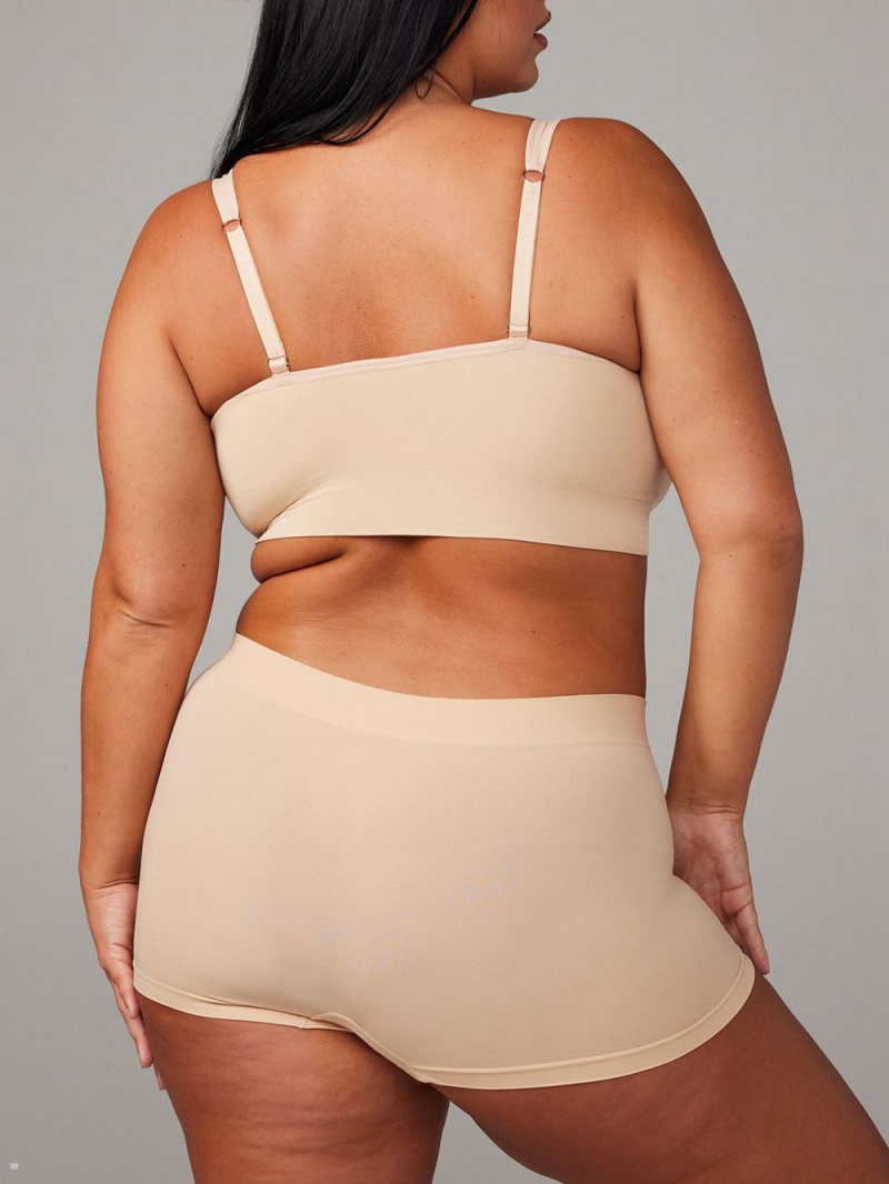 Savage X Fenty Seamless Beige USA | 673-EOMQCI