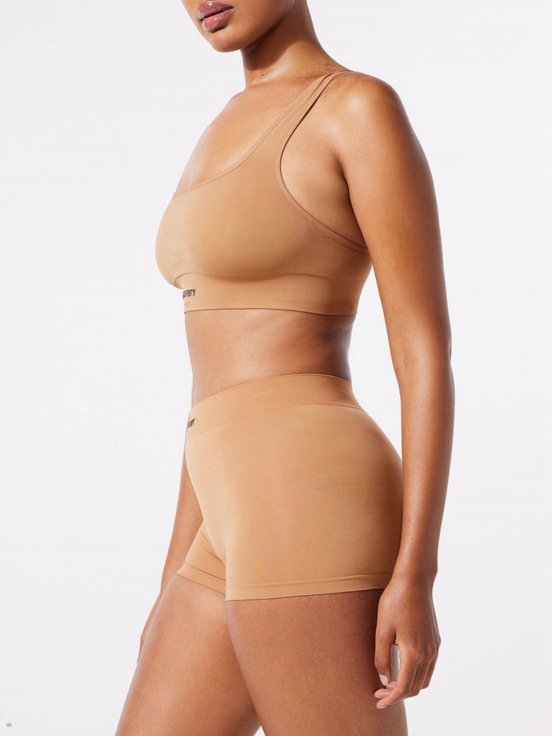 Savage X Fenty Seamless Beige USA | 915-UOBQHJ