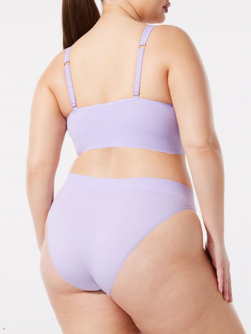 Savage X Fenty Seamless High-Waist Purple USA | 029-VBJAXW