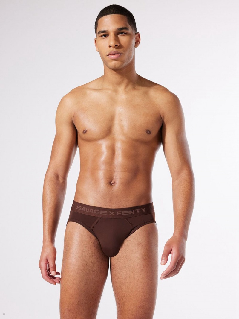 Savage X Fenty Shadow Fit Brown USA | 740-JPUSVQ