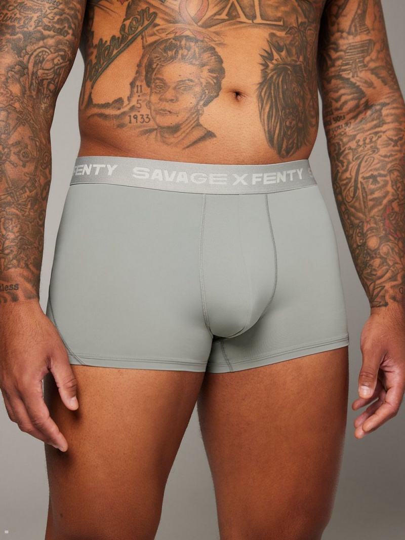 Savage X Fenty Shadow Fit Trunks Deep Grey USA | 519-XUJVML