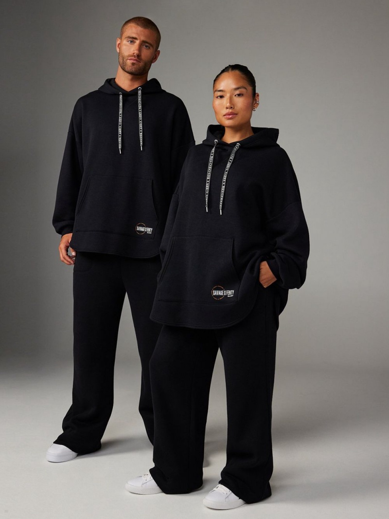 Savage X Fenty Xssential Relaxed Black USA | 543-NYFEMC